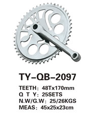 Chainwheel & Crank TY-QB-2097